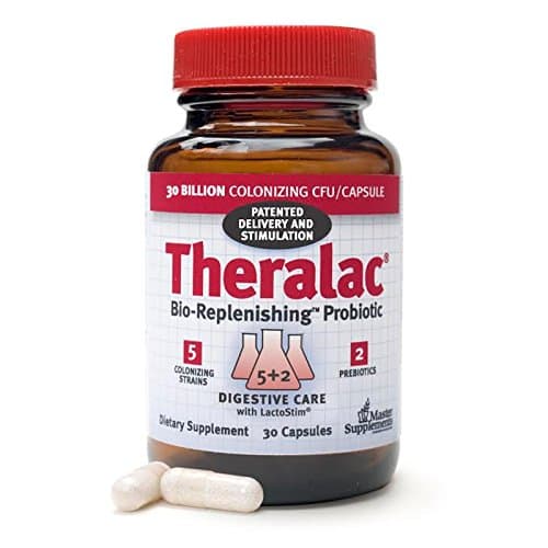 Master Supplements, Theralac, Bio-Replenishing Probiotic, 30 Capsules - 2pc