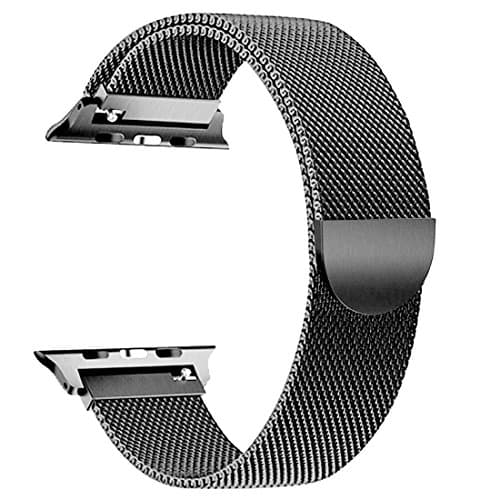 GEEP Compatible with Apple Watch Band 38mm 42mm Milanese Loop for iwatch Band 40mm 44mm Series 4 Series 3 Series 2