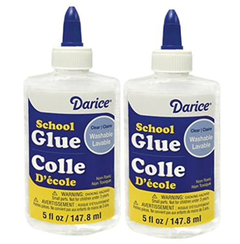 Darice Clear School Glue: 5 ounces (Pack of 2)