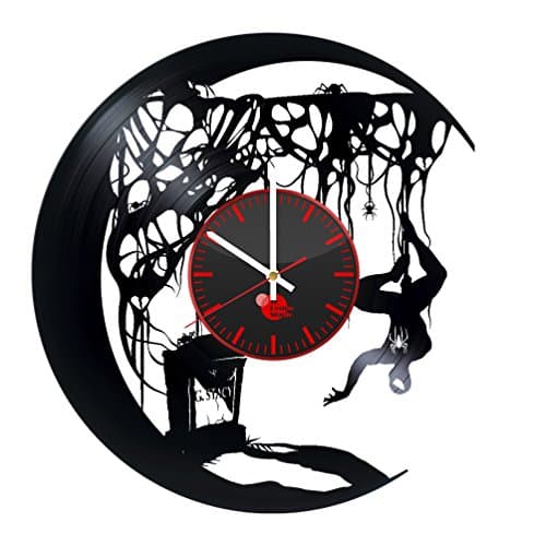 Spiderman Hero Vinyl Record Wall Clock - Get unique Kids room wall decor - Gift ideas for kids, children, friend, boys- Unique movie art design - Leave us a feedback and win your custom clock