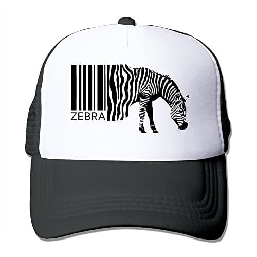 ZEBRA Cool Snapback For Adult Or Child Black