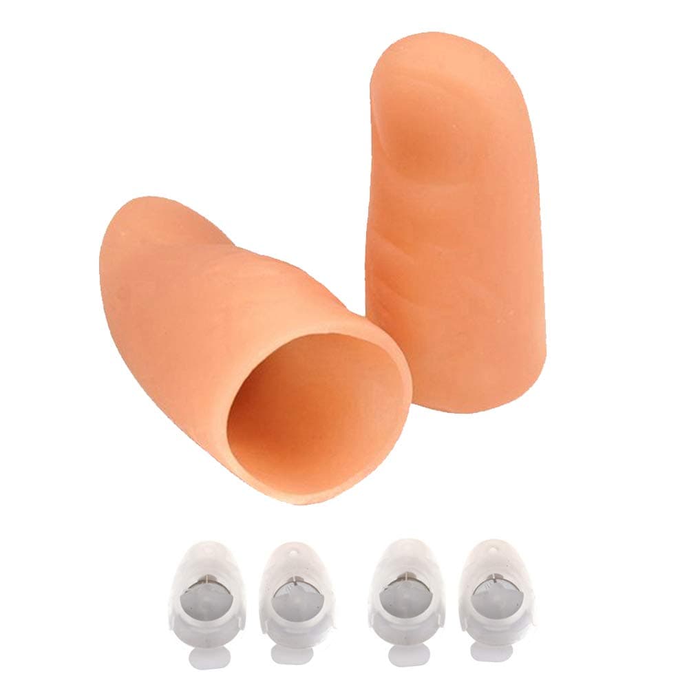 4 x Finger Thumbs Lamp Magic Prop Party Bar Show Perform Lamp Red
