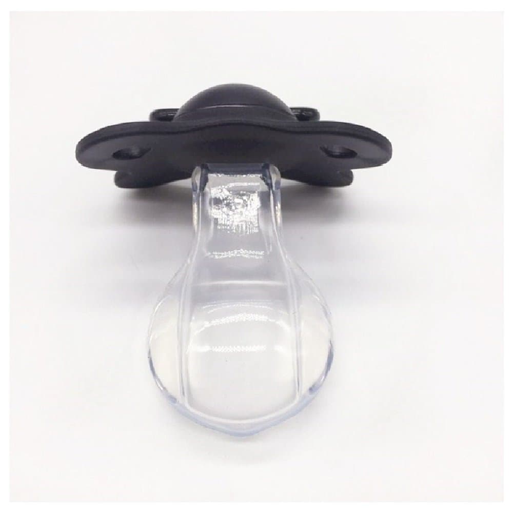Pacifier Dummy for Adult ABDL X-Large Size 5 * 3.4cm Black