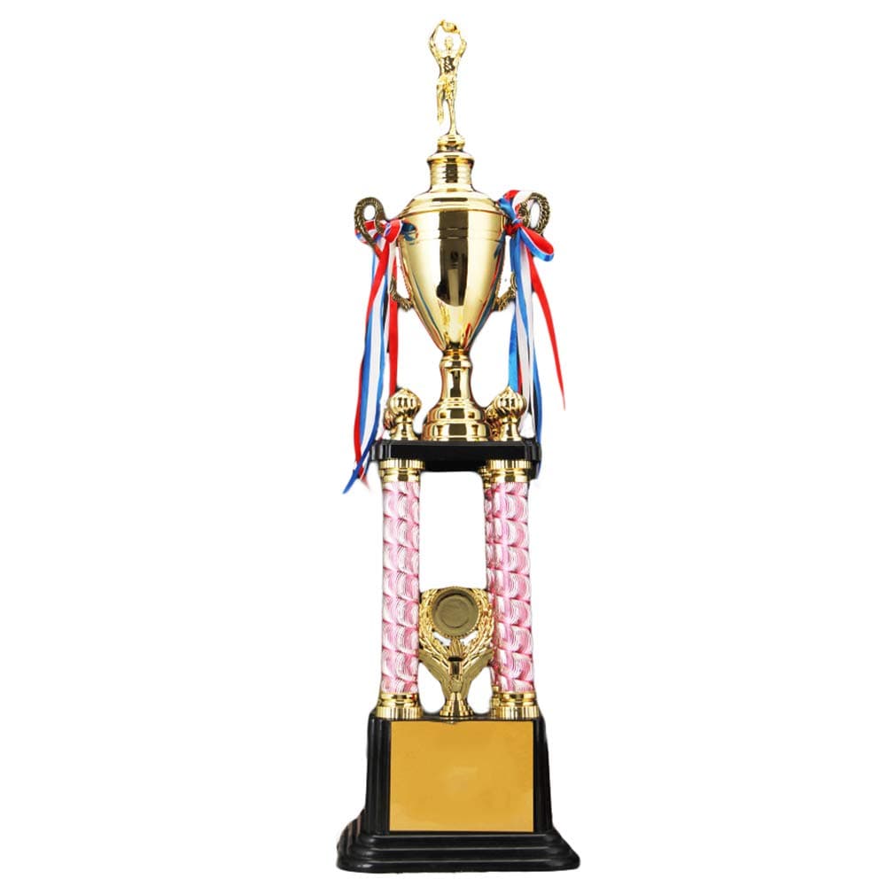 Trophy-Metal basketball trophy, four-post trophy, general trophy