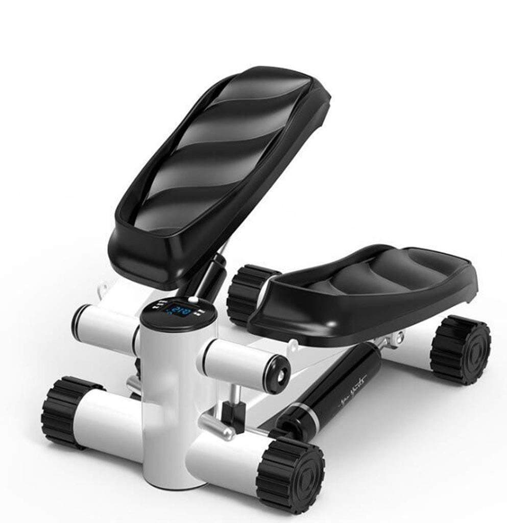 AMAZACER Stepper - Home Mini Stepper Adjustable height and resistance Mini stair stepping exercise without installation (color: black)