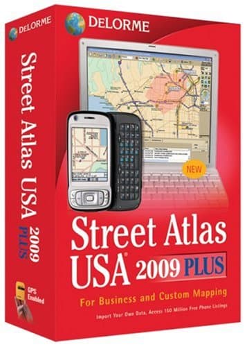 DeLorme Street Atlas USA Plus 2009 [OLD VERSION]