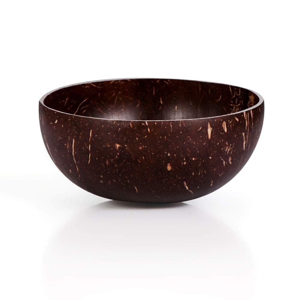 Vintage Natural Coconut Shell Bowl Creative Fruit Bowl Ice Cream Bowls Handicraft Art Work Decoration Including 1pc Bowls