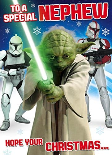 Star Wars Nephew Christmas Card