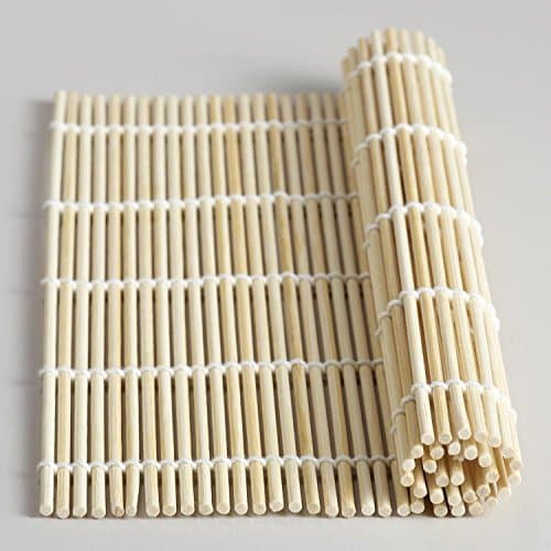 9.5" Square Natural Bamboo Sticks Maki Sushi Making Roll Roller Mat--2 pcs