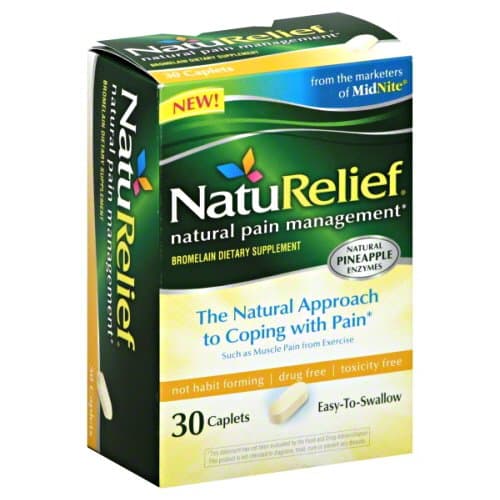 NatuRelief Natural Pain Management - 30 Caplets