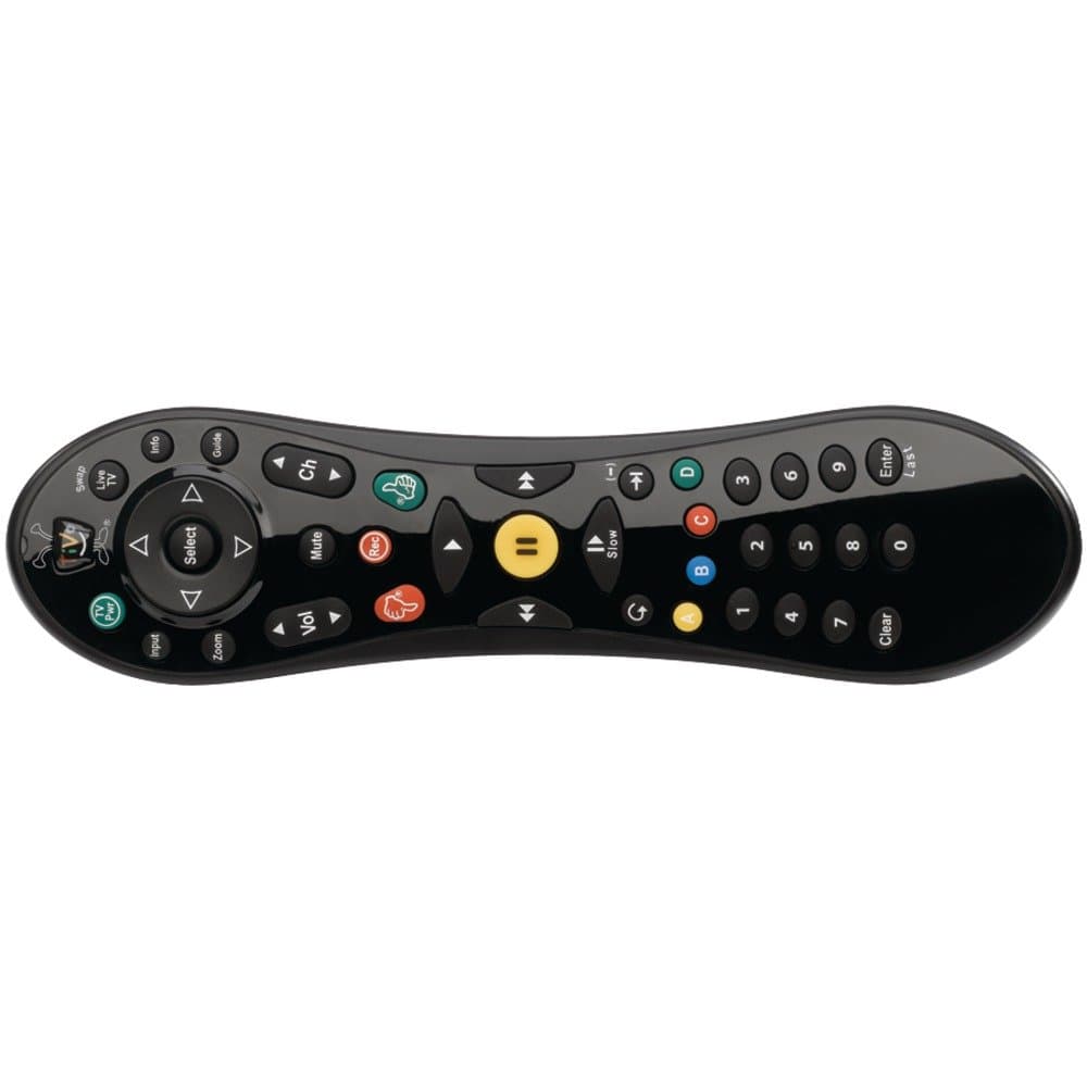 TiVo C00221 RF Wireless Press Buttons Black Remote Control - Remote Control (DVR, RF Wireless, Press Buttons, Black)