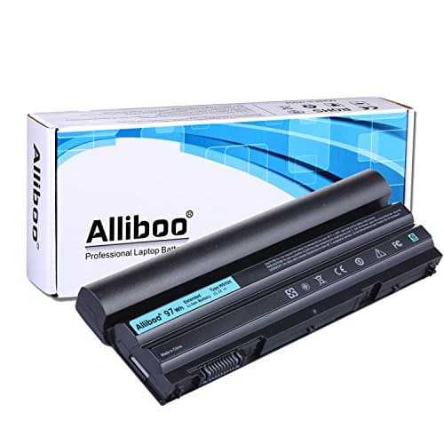 Alliboo 9 Cells 97Wh Laptop Battery for Dell E5420 E5430 E5530 E6420 E6430 E6520 E6530 Inspiron 4420 5420 5425 7420 7520 4720 5720 N4420 N4720 N5420 N5720 N7420 Vostro 3460 3560 Laptop Notebook