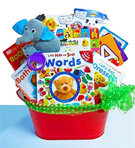 The Cashmere Bunny Baby Einstein Gift Basket (Touch & Discover)