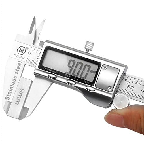 Digital Caliper SIJU High Precise Stainless Steel 0-150mm ConversionAuto On Featured With3211mm LCD ScreenInch / Metric / Fractions Conversion Electronic Digital Vernier Caliper