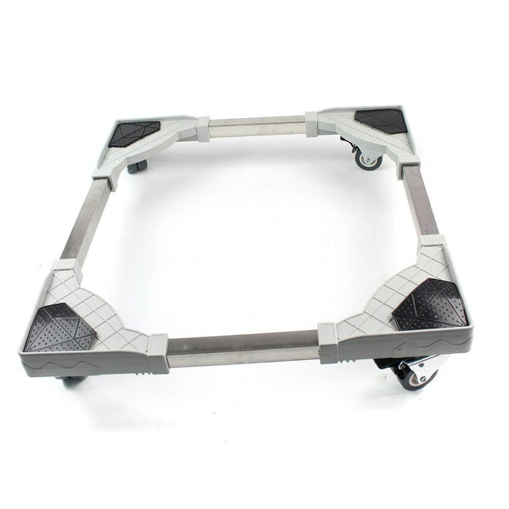 RanBB Refrigerator Washing Machine Base, Adjustable Mobility Base Bracket Stand With Wheels Fit For Washing Machine 300kg
