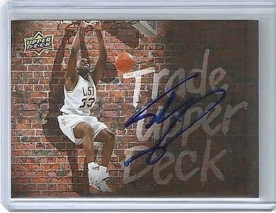 2014 Upper Deck " Shaq " SHAQUILLE O'NEAL Trade Card Autograph Very Rare