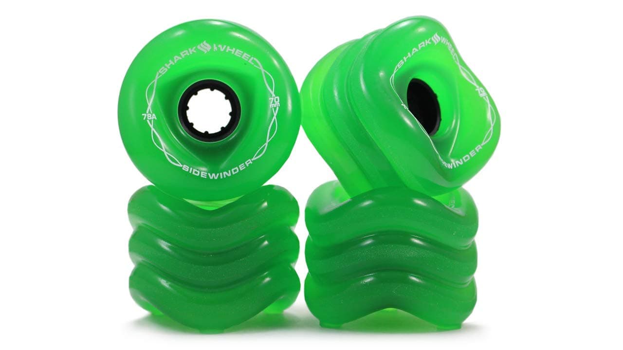 Shark Wheel Sidewinder Longboard Wheels 70mm, 78a