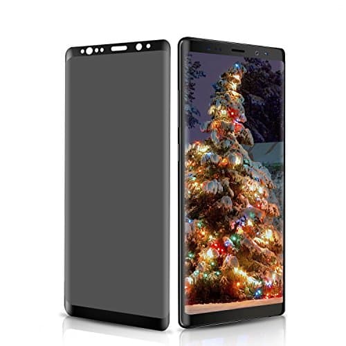 Samsung Galaxy Note 8 Screen Protector Topcanyon Note 8 [Upgraded version] Premium Privacy 3D Curved Anti-Spy Tempered [Case Friendly] Glass Screen Film for Samsung Galaxy Note 8 (Black)