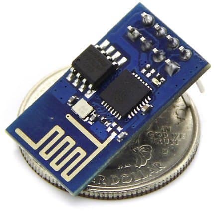 HiLetgo ESP8266 ESP-01 Serial Wifi Wireless Transceiver Module - Arduino Compatible by LittleBlue Electronics