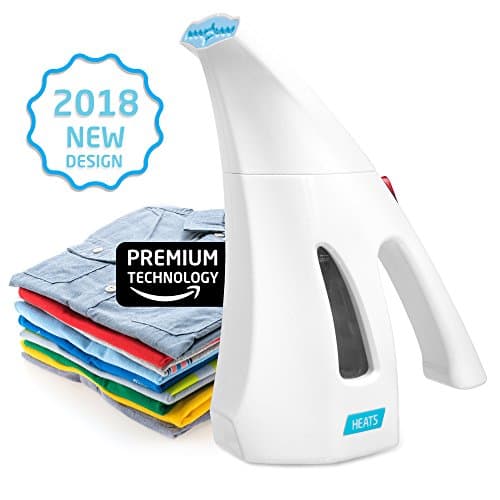 Portable Steamer: Handheld Garment Steamer for Clothes & Fabric, Compact Travel Size, Handheld Steamer for Wrinkle Removal
