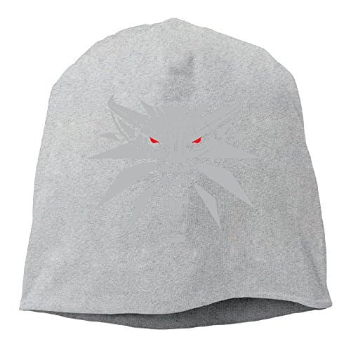 ACMIRAN Wolf Head Funny Hip Hop Hat One Size Ash