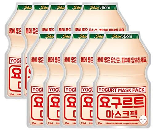 Korea Yogurt Mask Sheet Sheet Pack 25ml x 10ea