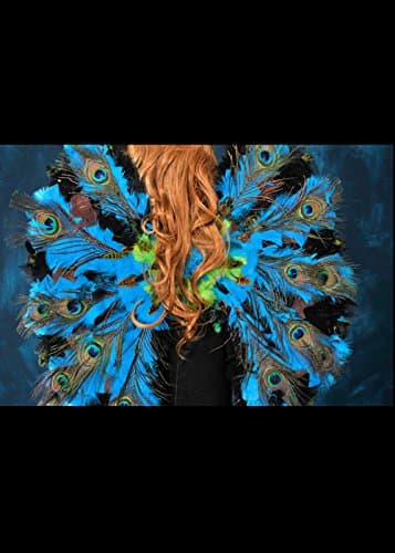 Adult Stunning Peacock Feather Wings