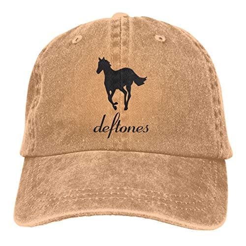 Laoyaotequ Trucker Cap Deftones Durable Baseball Cap,Adjustable Dad Hat Black