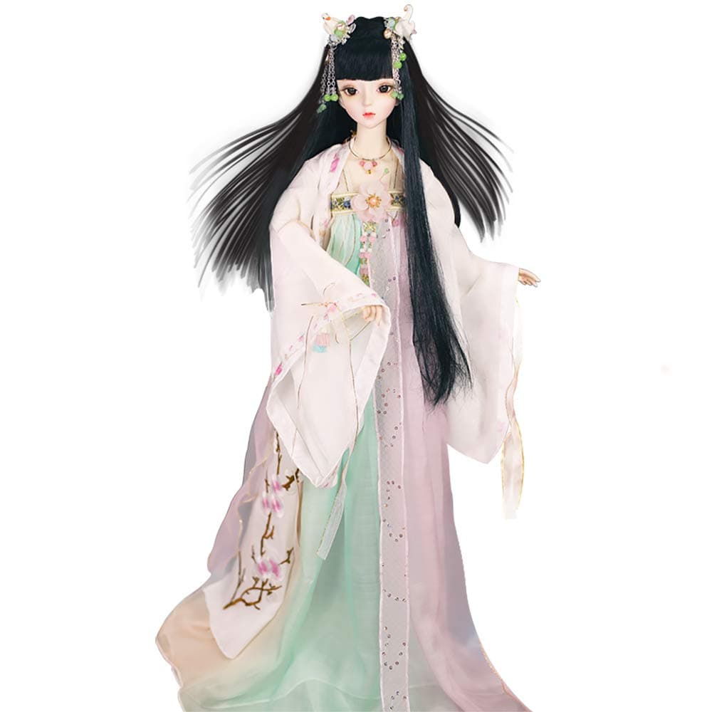 Fortune Days Original Design 60 cm Dolls(with Gift Box), Dream Fairy Series 26 Joints Doll, Best Gift for Girls (Blossom)