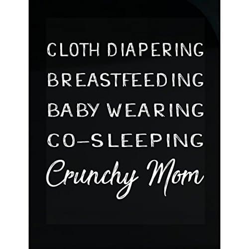 Cloth Diapering Breastfeeding Co Sleeping Crunchy Mom - Sticker