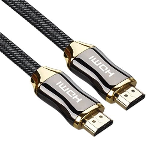 10 FT HDMI Cable 4K HDMI Cord 2.0 Ready High Speed 18Gbps Support Video 4K 2160p HD 1080P 3D Xbox One X Apple TV PS4 PC USB-C