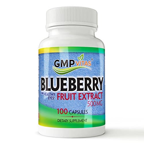 Wild Blueberry Extract, Supports Healthy Cognitive Function & Eyesight, 100 Tablets (Premium Packaging)