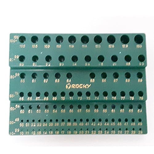 100 Bit Capacity Drill Bit Square Stand & Holder