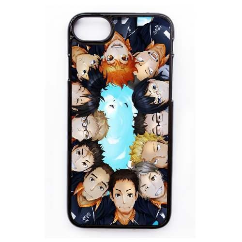 haikyuu Hard Plastic Phone Case Shell Cover Skin For iPhone 7 4.7 inch Black DWF506