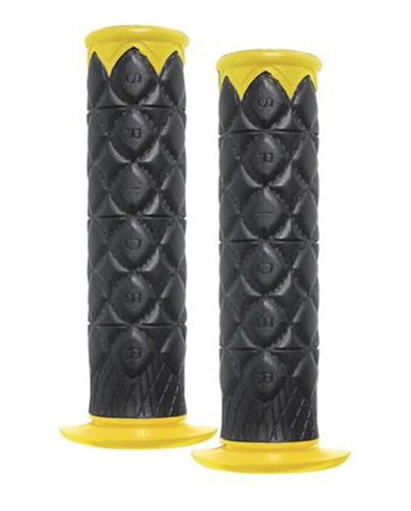 Diamond Spider Spider Slt Yellow W/Black Diamonds 7/8" Grips