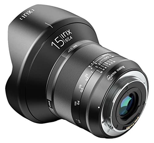 Irix Blackstone 15mm f/2.4 Wide Angle with Built-in Chip for Pentax K Digital SLR Black