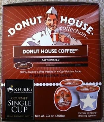 Donut House Collection Donut House Coffee, K-Cup Portion Pack for Keurig Brewers (72 Count)