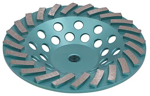 Falcon Diamond 7" Turbo Cup Wheel with 5/8-11 Thread - 24 Segments