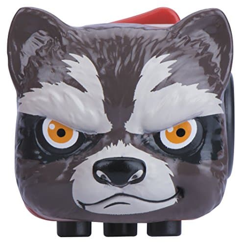 Antsy Labs Marvel Character Fidget Cube Rocket Raccoon Design - Six Functional Sides w/ Anxiety Relief Stone