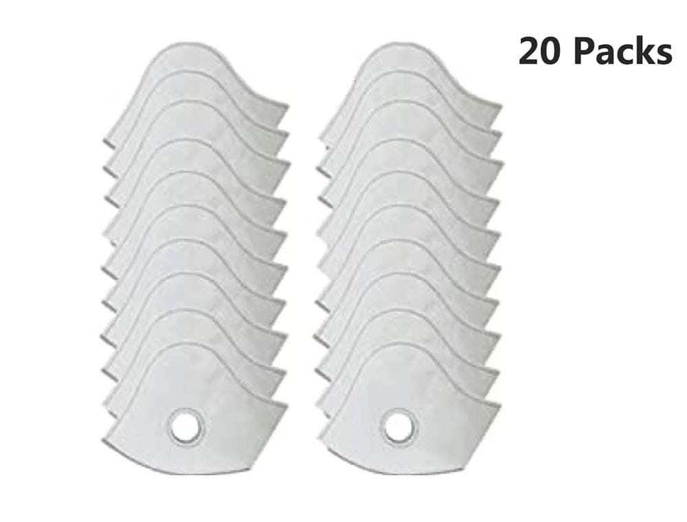 20 Activated Carbon Filters, dust Droplets, and Pollen can Effectively Filter More Than 95% of Harmful substances, Suitable for Most Bicycle Masks.