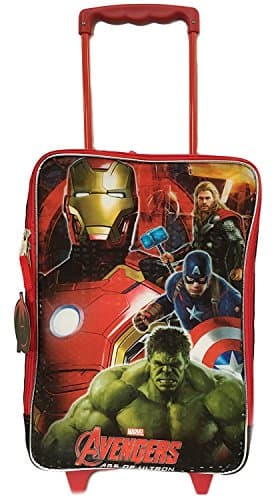 Marvels Avengers Boys Multicolored 16 Inch Wheeled Pilot Case - Avengers
