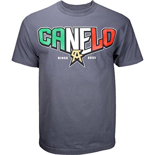 Canelo Alvarez Brand Sharp Shirt - Charcoal - Large