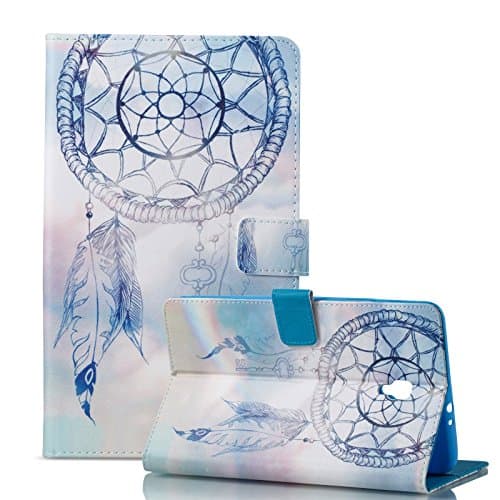 Anvas Samsung Galaxy Tab A 8.0 2017 Case for Model T380 / T385,Lightweight PU Leather Shell Flip Standing Cover with Auto Wake/Sleep for Galaxy Tab A 8.0 Inch 2017 Release,Dream Catcher