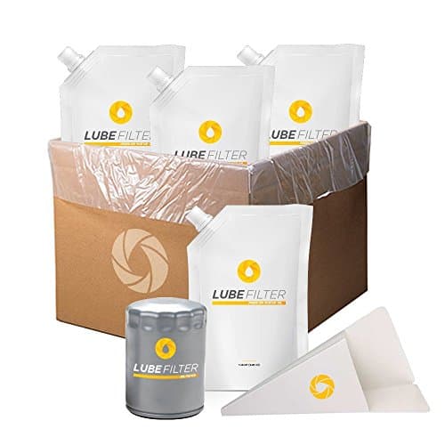 Cadillac Escalade 6.2 L 376 CID V8 OHV (Pushrod Engine) 6 Quarts 5W30 Full Synthetic Oil Change Kit-Premium