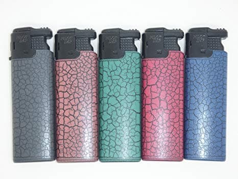 5 x Snakeskin Really Powerful Jet Lighter's, Windproof Lighters, Gas Lighter. Real Powerful Lighter. Red Lighter, Black Lighter, Wind Proof Lighter