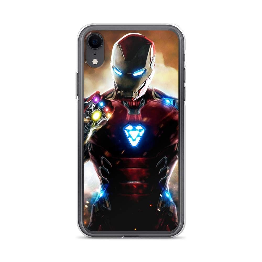 TEEMT Compatible with iPhone 6/6s Case Ironman Infinity Gaumet Spiderman American Superhero Movie Pure Clear Phone Cases Cover