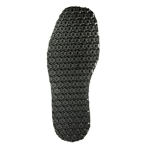 Langlauf Rubber Full Soles -Hexagon black- 1 pair for DIY Shoe Repairs of soles. Special anti slip profile for maximum traction!