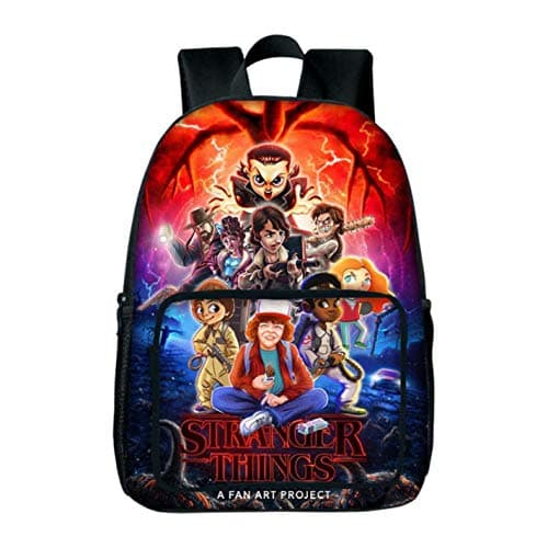Stranger Things School Bag Men Womens Backpack Student School Bag Notebook
