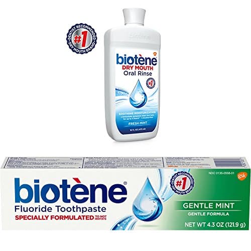 Dry Mouth Oral Rinse, Plus Specially formulated toothpaste, Bundled with Article