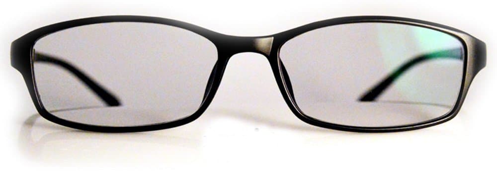 Anti Glare Computer Glasses - Anti Blue Light - UV 400 + Vis 50 Protection - Men - Women - Light Gray Lens - Professional Graphic Designer Eyewear - Zero Magnification